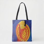Tegelijkertijd Hedendaagse Kunst Schilderij Tote Bag (Voorkant)