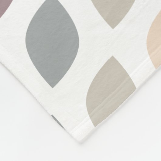 Tegelpasteltekeningen Fleece Deken (Hoek)