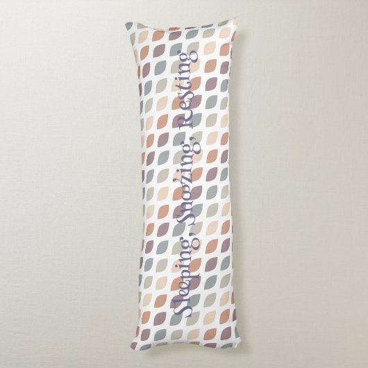 Tegelpasteltekeningen Lichaamskussen (Achterkant (Verticaal))