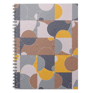  tegelpatroon, abstract naadloze backgroun notitieboek