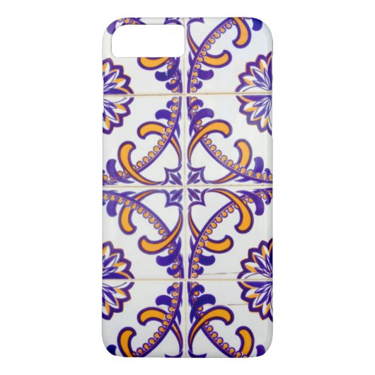 Tegelpatroon close-up, Portugal Case-Mate iPhone Case (Achterkant)