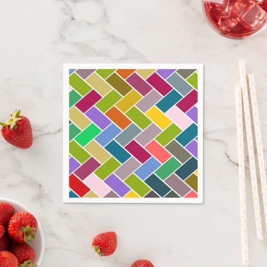 Tegelpatroon Kleurrijk Mozaïek Servet (Insitu)
