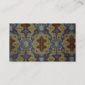 Tegelpatroon Visitekaartje (Achterkant)