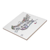 tegels:  abacasetsenbord tegeltje (Zijkant)