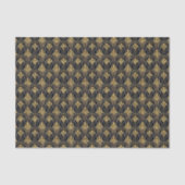 Tegels Art Deco patroon Tissuepapier (Voorkant)