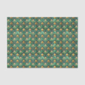 Tegels Art Deco patroon Tissuepapier (Voorkant)