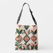 Tegels & Botanicals Crossbody Tas (Achterkant)