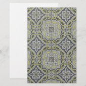 tegels briefpapier (Voorkant / Achterkant)