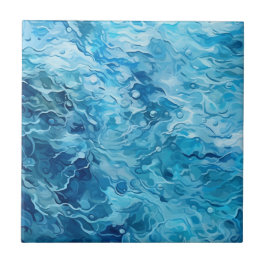 Tegels die op water lijken tegeltje