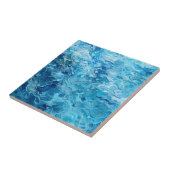 Tegels die op water lijken tegeltje (Zijkant)