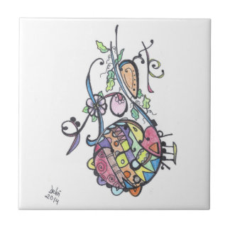 tegels: dynamiek tegeltje