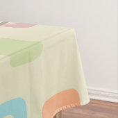  tegels en vierkantjes uit de jaren '50 (pasta) tafelkleed (Voorbeeld)