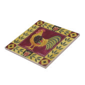 Tegels - Farmhouse Rooster Design 2 Tegeltje (Zijkant)