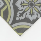  tegels fleece deken (Hoek)