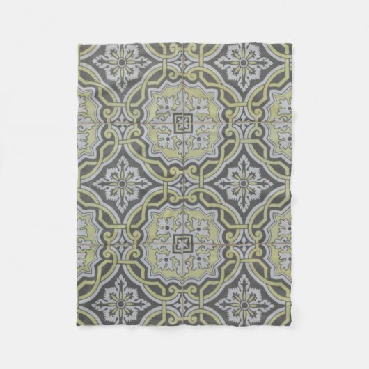  tegels fleece deken (Voorkant)