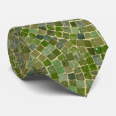 tegels groen stropdas (Opgerold)