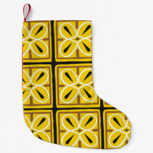 tegels, illustratiepatroon kleine kerstsok