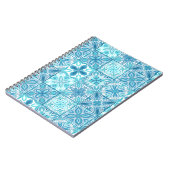 tegels in blauw en wit notitieboek (Linkerzijde)