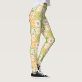 tegels in groen en geel leggings (Rechts)