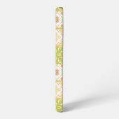  tegels in groen en geel samsung galaxy hoesje (Linkerkant)