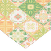  tegels in groen en geel tafelkleed (Gekanteld)