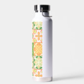  tegels in groen en geel waterfles (Links)