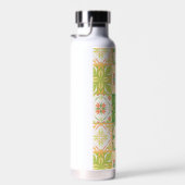  tegels in groen en geel waterfles (Rechts)