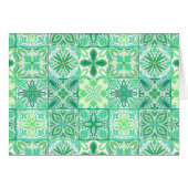 tegels in groen en wit (Voorkant Horizontaal)