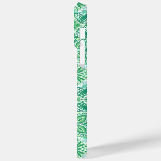  tegels in groen en wit Case-Mate iPhone case (Achterkant / Links)