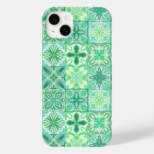  tegels in groen en wit Case-Mate iPhone 14 plus hoesje