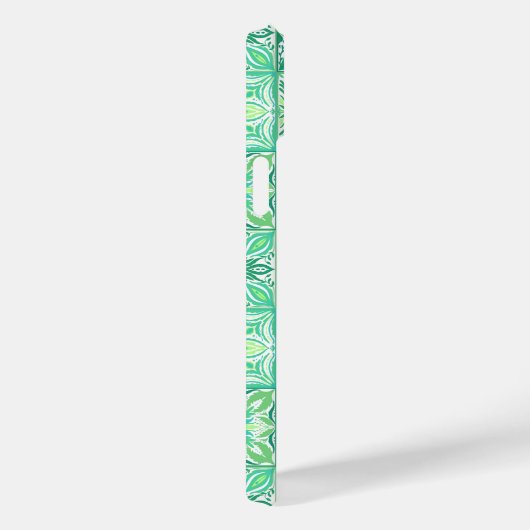 tegels in groen en wit Case-Mate iPhone case (Achterkant / Rechts)
