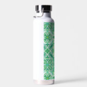  tegels in groen en wit waterfles (Rechts)