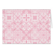  tegels in roze (Voorkant Horizontaal)