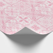  tegels in roze cadeaupapier (Hoek)