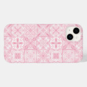 tegels in roze Case-Mate iPhone case (Achterkant (horizontaal))