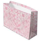 tegels in roze groot cadeauzakje (Achterkant Gekanteld)