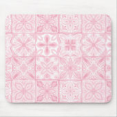  tegels in roze muismat (Voorkant)