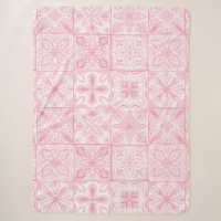 tegels in roze
