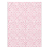 tegels in roze tafelkleed (Voorkant)
