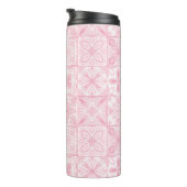  tegels in roze thermosbeker (Geroteerd rechts)