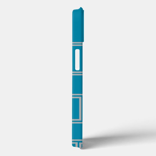 Tegels in Teal Case-Mate iPhone Case (Achterkant / Rechts)