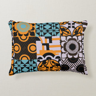  tegels: ingewikkelde decoratieve details. accent kussen