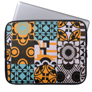  tegels: ingewikkelde decoratieve details. laptop sleeve