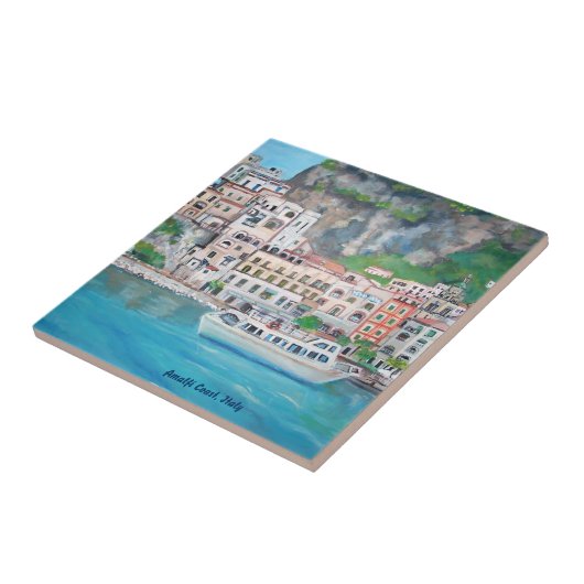 Tegels - kust van Amalfi Tegeltje (Zijkant)