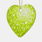 Tegels Limoen ornament hart (Links)