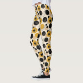 Tegels met een leuke moderne patroon leggings (Links)
