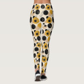 Tegels met een leuke moderne patroon leggings (Achterkant)