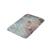 Tegels met meerdere kleuren badmat (Gekanteld)