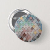 Tegels met meerdere kleuren ronde button 5,7 cm (Voorkant /achterkant)