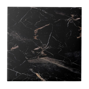 tegels met zwarte en goudvloer tegeltje